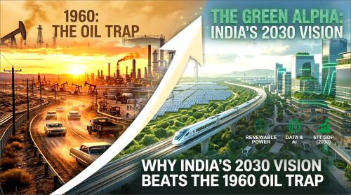 The Green Alpha: Why India’s 2030 Vision Beats the 1960 Oil Trap